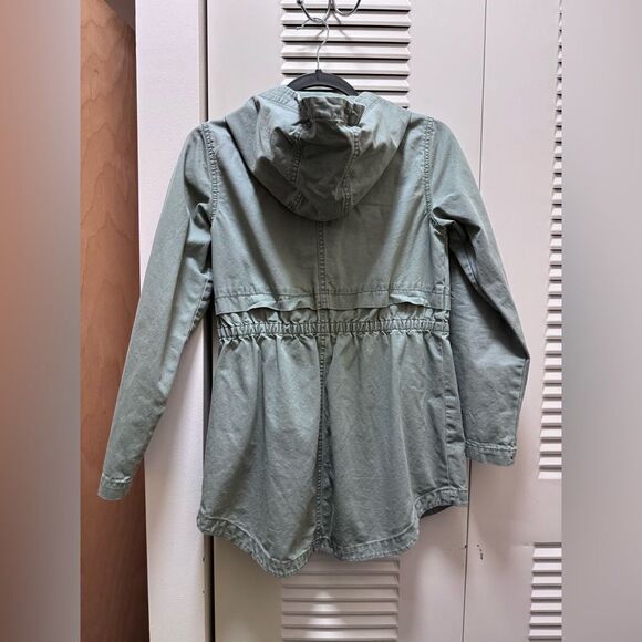 OLD NAVY ARMY GREEN UTILITY JACKET SIZE XL (14) - Picture 8 of 9